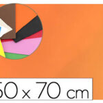 Plaque mousse liderpapel 50x70cm 60g/m2 épaisseur 1.5mm unicolore orange