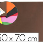 Plaque mousse liderpapel 50x70cm 60g/m2 épaisseur 1.5mm unicolore marron