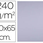 Papier cartonne liderpapel 50x65cm 240gr coloris lilas