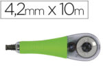 Correcteur q-connect dévidoir ruban 4.2mmx10m application latérale usage facile grip caoutchouc vis retour arrière
