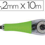 Correcteur q-connect dévidoir ruban 4.2mmx10m application latérale usage facile grip caoutchouc vis retour arrière