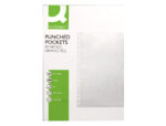 Pochette q-connect polypropylène grainé 8/100e perforée antistatique a4 210x297mm bte de 100 – Image 3