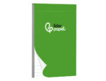 Bloc notes liderpapel perforé ligné a7 105x74mm paysage couverture carton imprimé 250g/m2 80f 60g/m2 – Image 5
