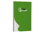 Bloc notes liderpapel perforé ligné a5 210x148mm paysage couverture carton imprimé 250g/m2 80f 60g/m2 – Image 5