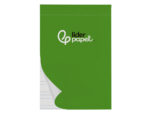 Bloc notes liderpapel perforé ligné a5 210x148mm paysage couverture carton imprimé 250g/m2 80f 60g/m2 – Image 2
