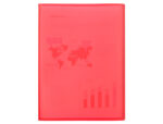 Protège-documents liderpapel polypropylène couverture flexible 20 pochettes fixes a4 210x297mm rouge translucide – Image 2