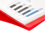 Protège-documents liderpapel polypropylène couverture flexible 20 pochettes fixes a4 210x297mm rouge translucide – Image 8