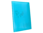 Protège-documents liderpapel polypropylène couverture flexible 20 pochettes fixes coloris bleu translucide – Image 5