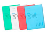 Protège-documents liderpapel polypropylène couverture flexible 20 pochettes fixes a4 210x297mm transparent – Image 9