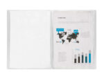 Protège-documents liderpapel polypropylène couverture flexible 20 pochettes fixes a4 210x297mm transparent – Image 6
