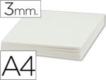 Carton entrecolle liderpapel a4 epaisseur 3mm unicolore    blanc