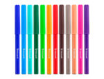 Feutre coloriage liderpapel slim longueur écriture 800m pointe nylon 2mm diamètre étui carton 12 unités – Image 5