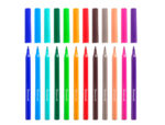 Feutre coloriage liderpapel slim longueur écriture 800m pointe nylon 2mm diamètre étui carton 12 unités – Image 6