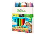 Feutre coloriage liderpapel slim longueur écriture 800m pointe nylon 2mm diamètre étui carton 24 unités – Image 4
