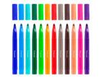 Feutre coloriage liderpapel jumbo longueur écriture 800m pointe nylon 5mm diamètre étui plastique 12 unités – Image 6