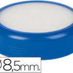 Éponge mouilleur q-connect caoutchouc 85mm diamètre coloris bleu