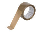 Ruban adhesif q-connect polypropylene 100mx50mm pour  un emballage silencieux       coloris havane – Image 2