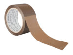 Ruban adhesif q-connect polypropylene 100mx50mm pour  un emballage silencieux       coloris havane – Image 3