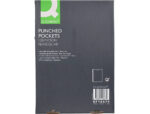 Pochette q-connect perforee folio 120 mc cristal boite    100 unites – Image 3