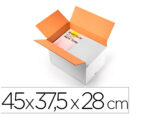 Caisse americaine q-connect ultra-resistante reglable en  hauteur double cannelure 7mm  450x280x375mm coloris blanc
