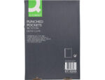 Pochette q-connect perforee din a4 80 mc cristal boite    100 unites – Image 3