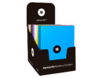 Classeur antartik 4 anneaux ronds 25mm a4 carton remborde coloris assortis – Image 5