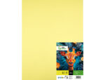 Papier cartonne liderpapel 50x65cm 240gr coloris jaune   paquet 25 feuilles – Image 2