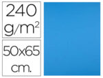 Papier cartonne liderpapel 50x65cm 240gr coloris         turquoise paquet 25 feuilles