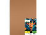 Papier cartonne liderpapel 50x65cm 240gr coloris marron  clair paquet 25 feuilles – Image 2