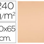 Papier cartonne liderpapel 50x65cm 240gr coloris sepia   paquet 25 feuilles