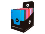 Classeur antartik 4 anneaux ronds 40mm a4 carton remborde feuillets mobiles q5x5 colorisassortis – Image 5
