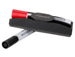 Brosse q-connect magnétique avec marqueur rouge et noir pour tableau blanc – Image 2