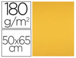 Papier cartonne liderpapel 50x65cm 180gr coloris vieil   or