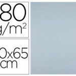 Papier cartonne liderpapel 50x65cm 180gr coloris gris