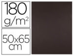 Papier cartonne liderpapel 50x65cm 180gr coloris marron