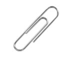 Trombone q-connect nickele n 3 bout rond 43mm boite 100  unites – Image 4