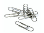 Trombone q-connect nickele n 3 bout rond 43mm boite 100  unites – Image 3