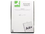 Pochette q-connect polypropylene graine perforee folio 80 mc sachet 10 unites – Image 5