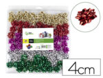 Étoile adhésive liderpapel fantaisie petit format largeur étoile 4cm coloris métallisé