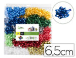Étoile adhésive liderpapel fantaisie format maxi largeur étoile 6.5cm coloris métallisé