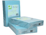 Papier couleur q-connect multifonction a4 80g/m2 unicolore celeste ramette 500 feuilles – Image 3