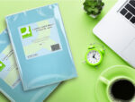 Papier couleur q-connect multifonction a4 80g/m2 unicolore celeste ramette 500 feuilles – Image 4