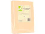Papier couleur q-connect multifonction a4 80g/m2 unicolore crème ramette 500 feuilles – Image 3