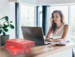 Papier couleur q-connect multifonction a4 80g/m2 unicolore rouge intense ramette 500 feuilles – Image 7