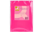 Papier couleur q-connect multifonction a4 80g/m2 unicolore rose intense ramette 500 feuilles – Image 2