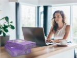 Papier couleur q-connect multifonction a4 80g/m2 unicolore lilas ramette 500 feuilles – Image 7