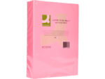 Papier couleur q-connect multifonction a4 80g/m2 unicolore rose néon ramette 500 feuilles – Image 8