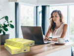 Papier couleur q-connect multifonction a4 80g/m2 unicolore jaune néon ramette 500 feuilles – Image 7