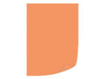Papier couleur q-connect multifonction a4 80g/m2 unicolore orange néon ramette 500 feuilles – Image 2