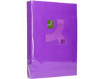 Papier couleur q-connect multifonction a3 80g/m2 unicolore lilas ramette 500 feuilles – Image 3